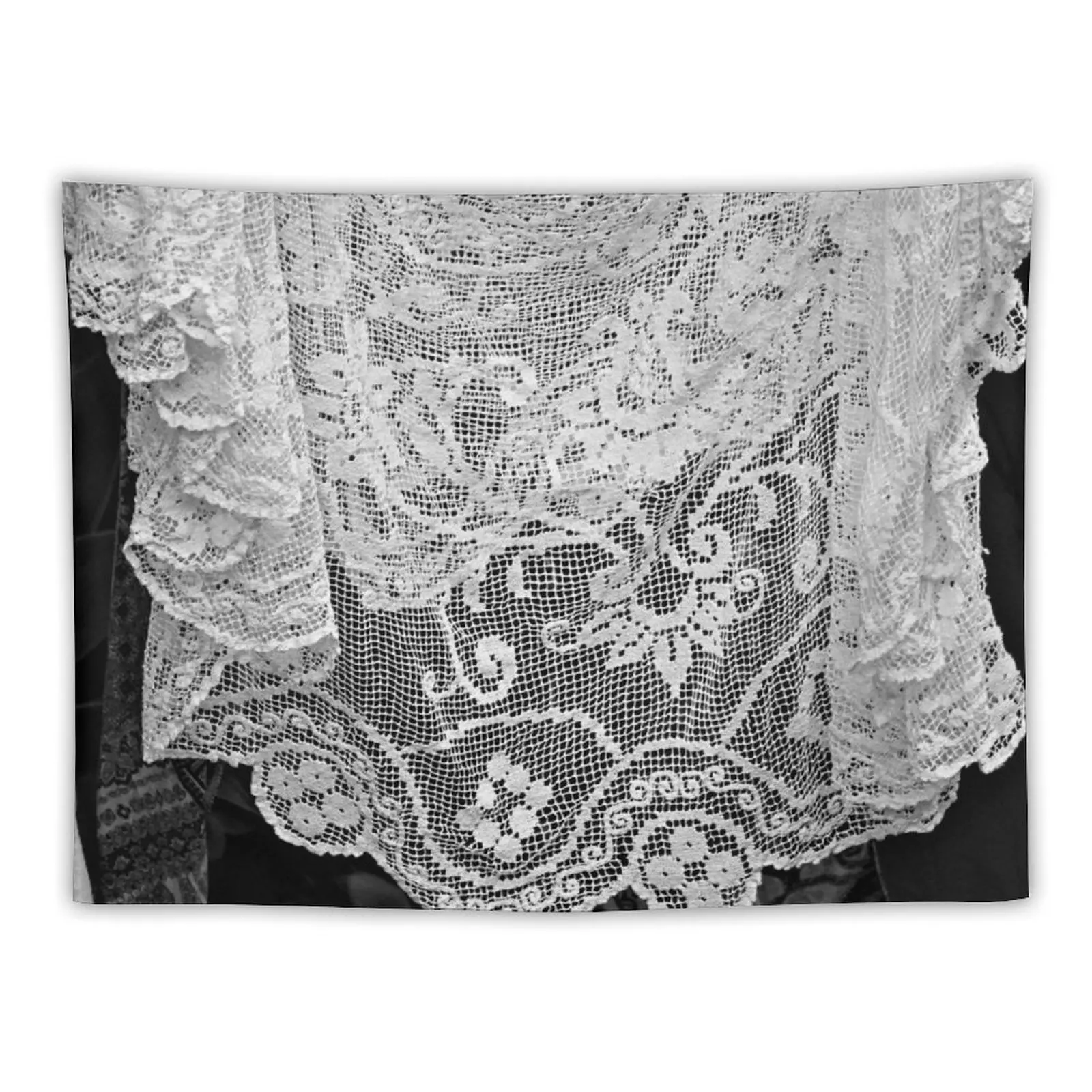 Vintage Romantic Lace Crochet Tablecloth Hanging Laundry Tapestry Room Decoration Aesthetic Aesthetic Room Decorations Tapestry
Vintage Romantic Lace Crochet Tablecloth Hanging Laundry Tapestry Room Decoration Aesthetic Aesthetic Room Decorations Tapestry