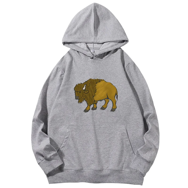 Bison Unisex Hooded Shirt graphic Hooded sweatshirts fashion cotton tracksuit men Spring Autumn essentials hoodie Men's clothing
Bison Unisex Hooded Shirt graphic Hooded sweatshirts fashion cotton tracksuit men Spring Autumn essentials hoodie Men's clothing