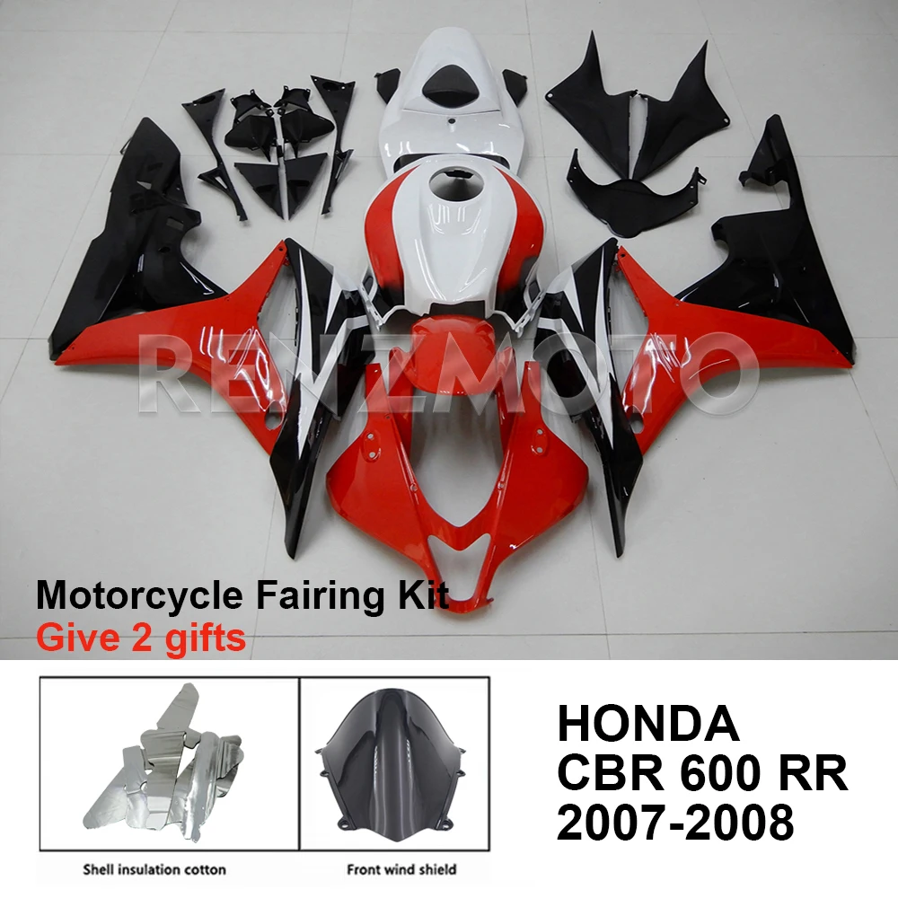 

Motorcycle Fairing Set Body Kit Plastic For HONDA CBR600 RR CBR600RR 2007-2008 Accessories Injection Bodywork H0607-117A