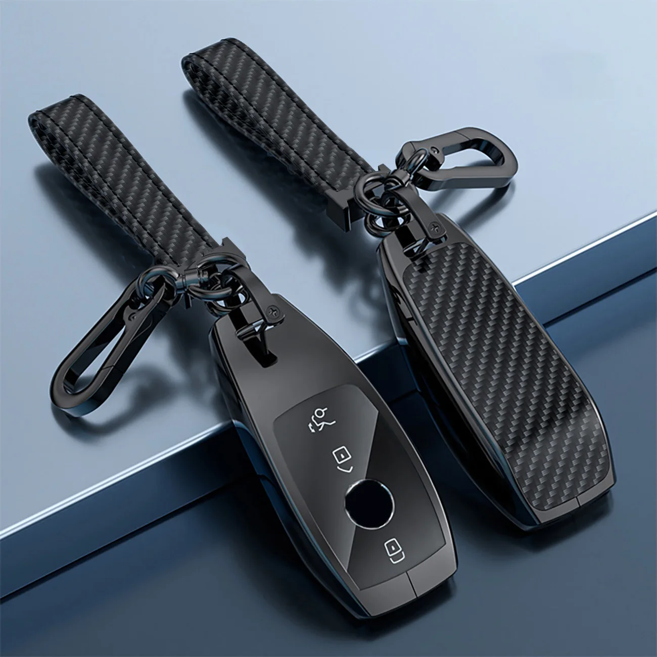 Carbon Zinc Alloy Car Key Cover Case for Mercedes Benz A B C E S G GLB GLC GLE Class GLS W177 W205 W213 W222 G63 X167 E200 E300
Carbon Zinc Alloy Car Key Cover Case for Mercedes Benz A B C E S G GLB GLC GLE Class GLS W177 W205 W213 W222 G63 X167 E200 E300