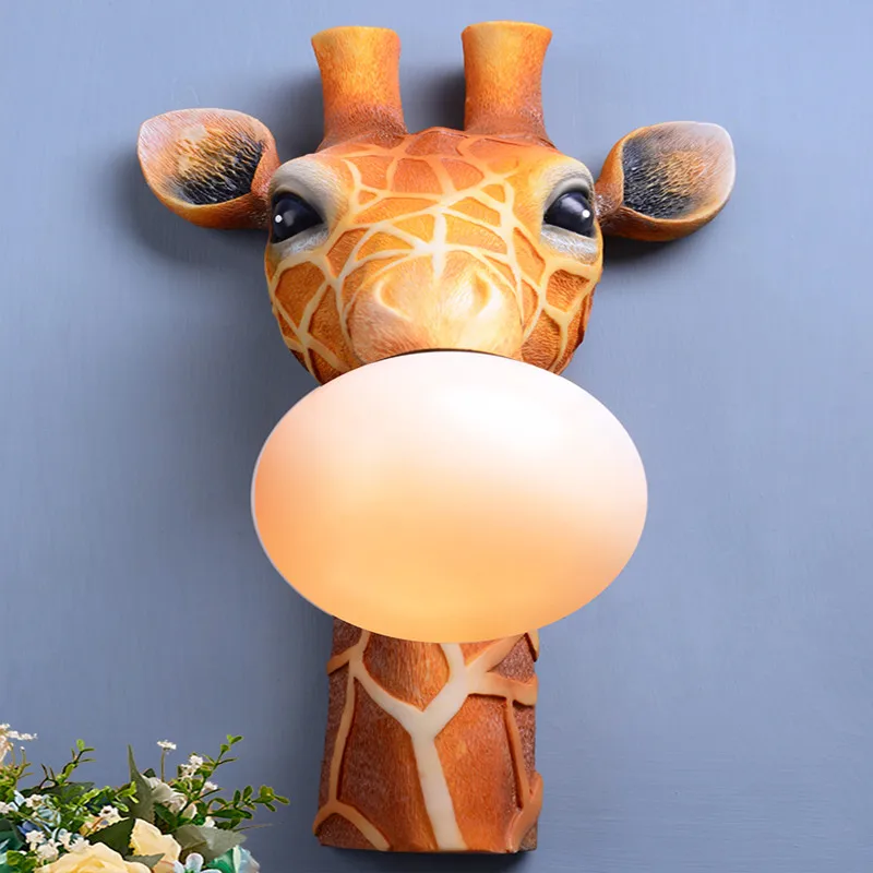 modern Cartoon LED giraffe wall lamp European child background wall decoration wall lighting home living room bedroom wall light
modern Cartoon LED giraffe wall lamp European child background wall decoration wall lighting home living room bedroom wall light