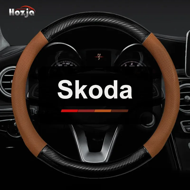 For Skoda Rapid NH1 NH3 NA2 Saloon Spaceback 2011 2012-2018 2019 2020 2021 2022 Steering Wheel Cover Non-slip Car Accessories
For Skoda Rapid NH1 NH3 NA2 Saloon Spaceback 2011 2012-2018 2019 2020 2021 2022 Steering Wheel Cover Non-slip Car Accessories