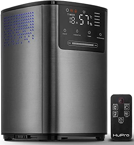 Fill Cool Mist & Warm Mist Humidifier for Large Room Home Bedroom Living Room 4L Big Capacity, Air Ultrasonic Humidifiers wi
Fill Cool Mist & Warm Mist Humidifier for Large Room Home Bedroom Living Room 4L Big Capacity, Air Ultrasonic Humidifiers wi