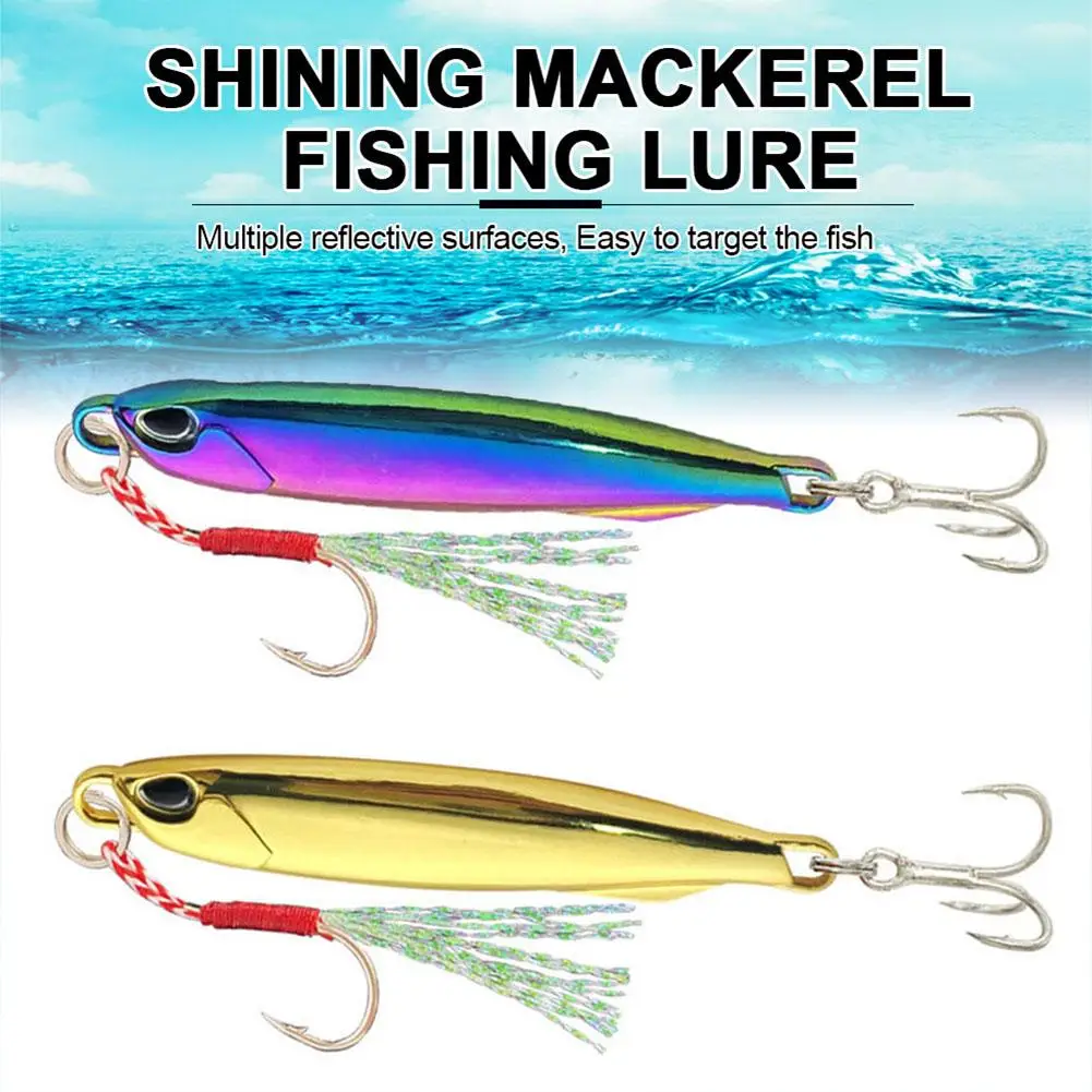 7g-20g Fake Fishing Lures With Hooks 3d Eyes Fishing Jigs With Natural Feathers For Freshwater Seawater
7g-20g Fake Fishing Lures With Hooks 3d Eyes Fishing Jigs With Natural Feathers For Freshwater Seawater
