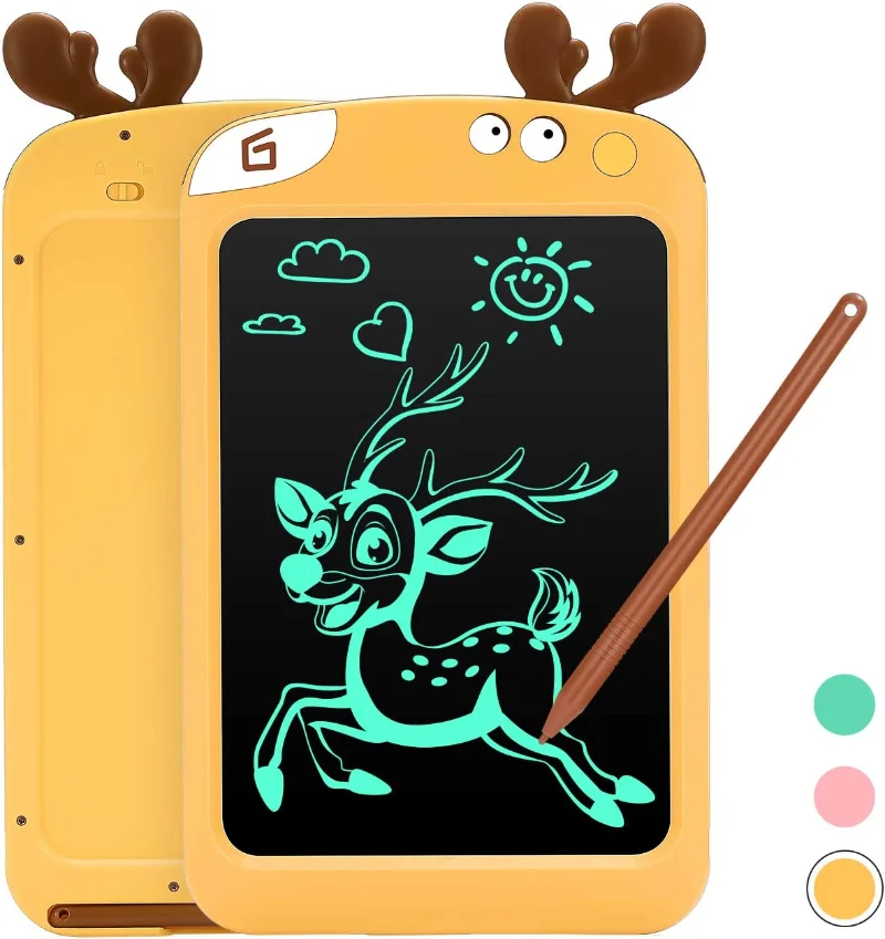 LCD Drawing Pad Toys for 3 4 5 6 7 8 Years Old Girls Boys Reusable Doodle Boards 8.5'' Writing Board Drawing Tablet Education
LCD Drawing Pad Toys for 3 4 5 6 7 8 Years Old Girls Boys Reusable Doodle Boards 8.5'' Writing Board Drawing Tablet Education