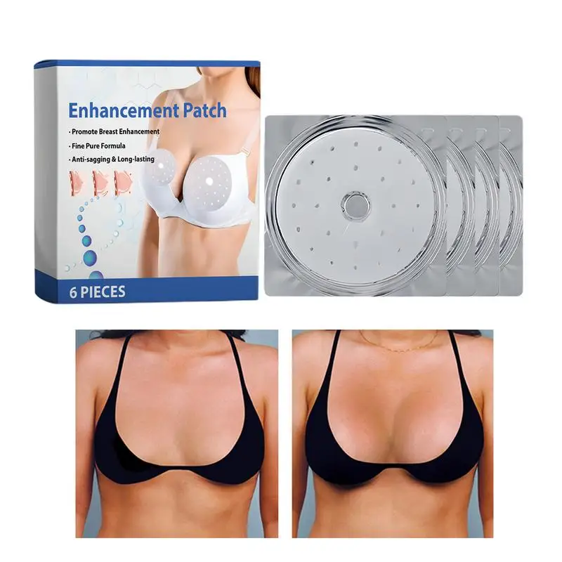 

6pcs Breast Push Up Bra Top Tape Invisible Breast Enhancement Upright Lifter Enlarger Patch Breast Lifter Enlarger Patch