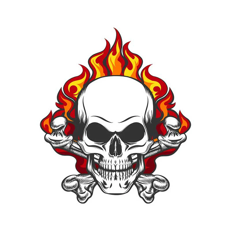 Z1009# Car Sticker Skull Waterproof Vinyl Decal Car Accessories Pegatinas Para Coche DIY Car Styling
Z1009# Car Sticker Skull Waterproof Vinyl Decal Car Accessories Pegatinas Para Coche DIY Car Styling