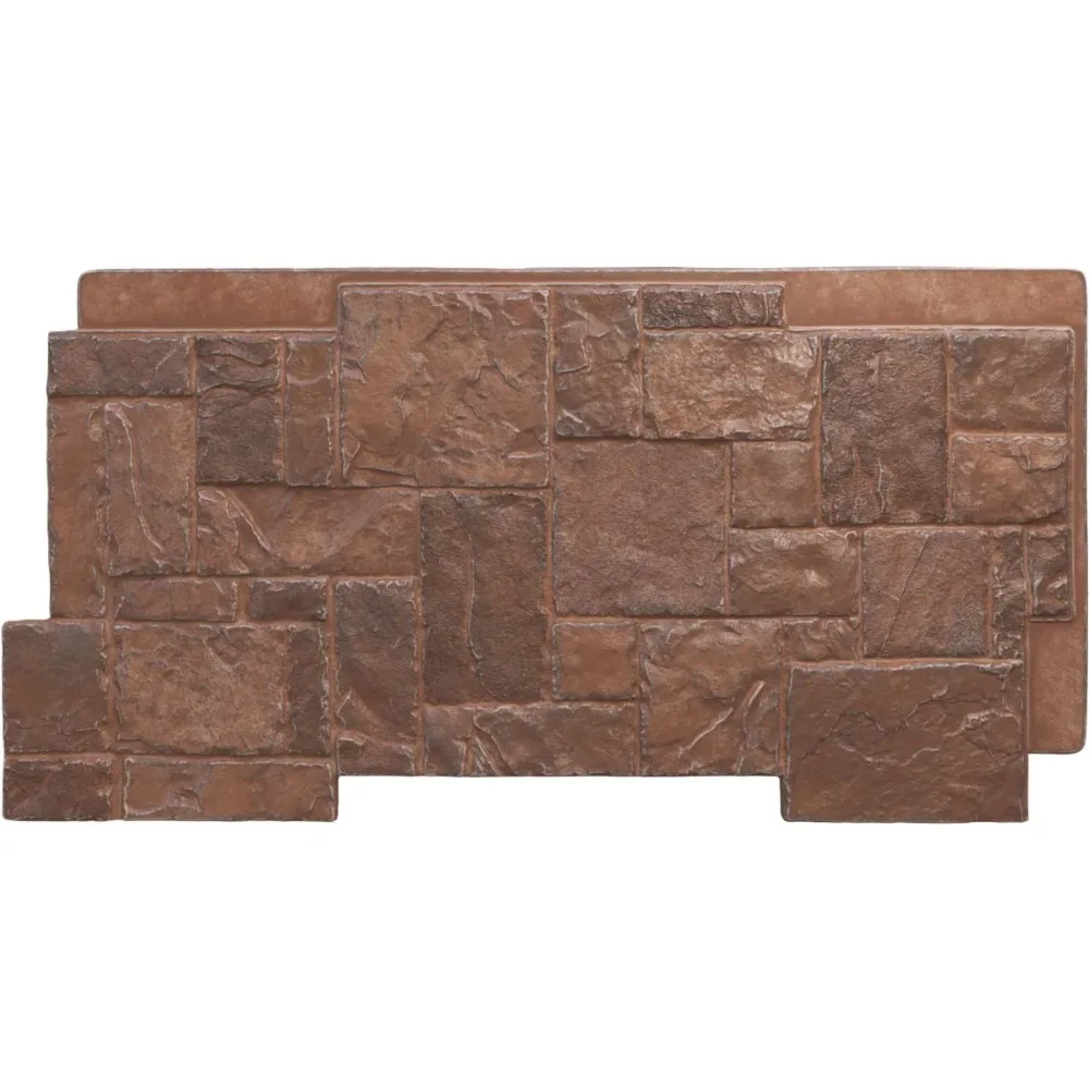 Ekena Millwork 49"W x 24 1/2"H x 1 1/4"D Castle Rock Stacked Stone, StoneWall Faux Stone Siding Panel, York Town
Ekena Millwork 49"W x 24 1/2"H x 1 1/4"D Castle Rock Stacked Stone, StoneWall Faux Stone Siding Panel, York Town