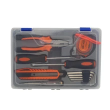 12pcs In Box Household Tool Set Carbon Steel Multifunctional Hand Tools with Wire Cutters Screwdriver Utility Knife Tape Measure
12pcs In Box Household Tool Set Carbon Steel Multifunctional Hand Tools with Wire Cutters Screwdriver Utility Knife Tape Measure
