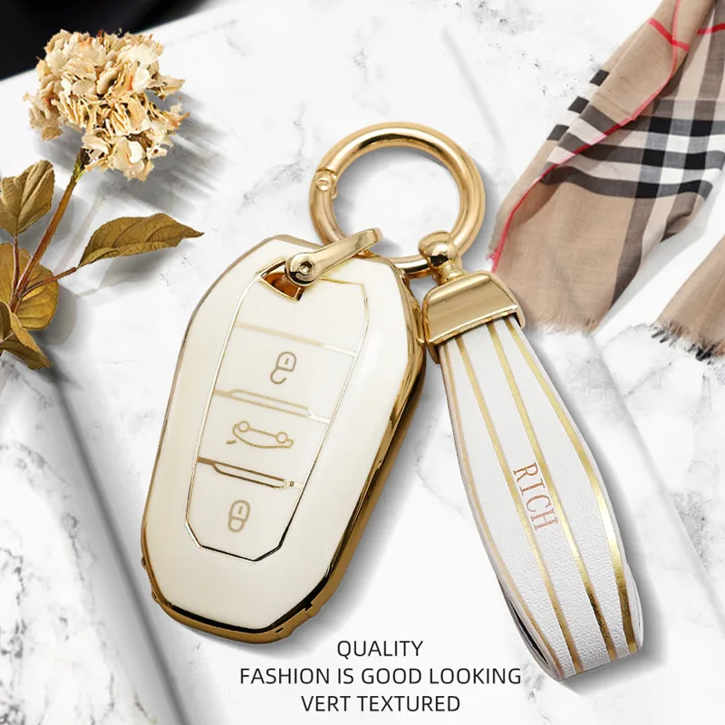 Luxurious Remote Car Key Case Cover For Peugeot 308 408 508 2008 3008 4008 5008 For Citroen C4 C4L C6 C3-XR Picasso DS3 DS4 DS5
Luxurious Remote Car Key Case Cover For Peugeot 308 408 508 2008 3008 4008 5008 For Citroen C4 C4L C6 C3-XR Picasso DS3 DS4 DS5