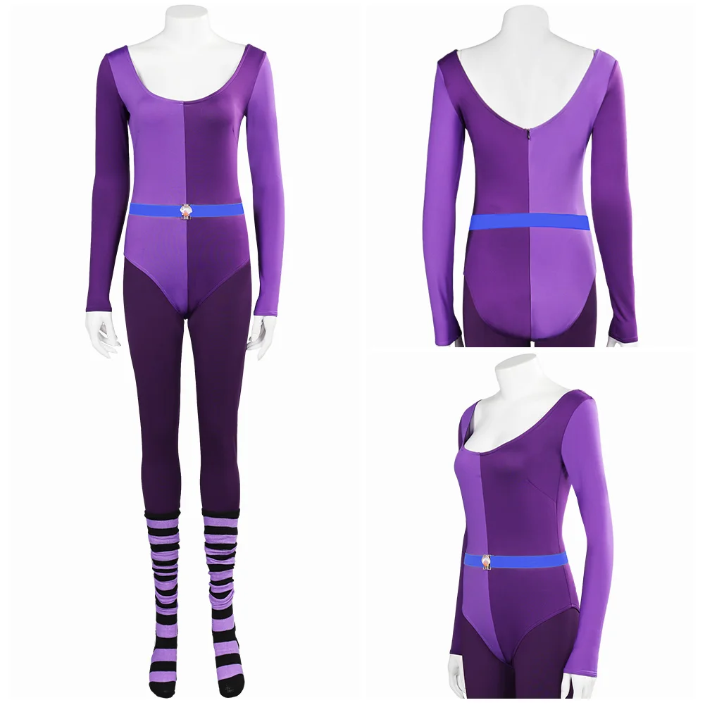 

Sheila Cosplay Costume Female Disguise Jumpsuit Yoga Sport Wear Adult Women Fantasy Casual Bodysuit Halloween Roleplay Suit