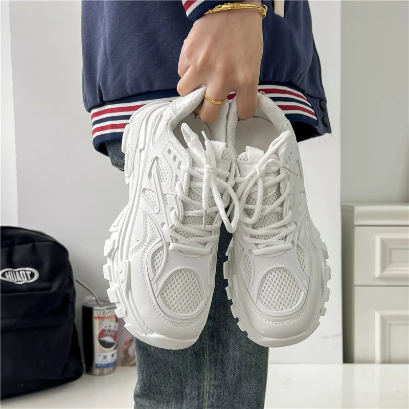 New Black Dad Chunky Sneakers Casual Vulcanized Shoes Woman High Platform Sneakers Lace Up White Sneakers Women 2023
New Black Dad Chunky Sneakers Casual Vulcanized Shoes Woman High Platform Sneakers Lace Up White Sneakers Women 2023