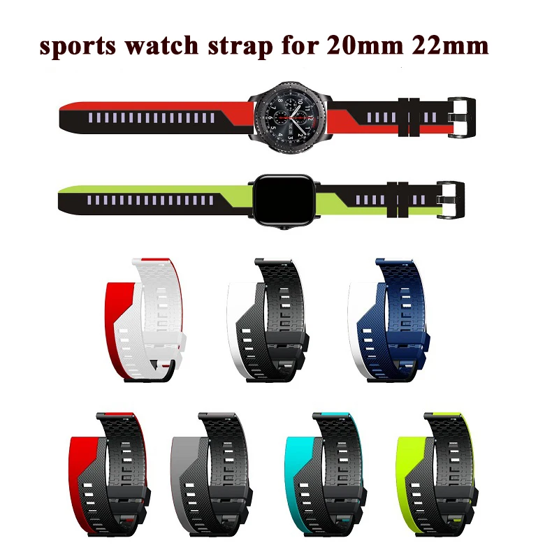 20mm 22mm Watchband for Huawei GTS GT 2 2e GT2e 47MM 42MM/Watch3 45mm Smart Watch Strap for Xiaomi Amazfit Bip S/GTR
20mm 22mm Watchband for Huawei GTS GT 2 2e GT2e 47MM 42MM/Watch3 45mm Smart Watch Strap for Xiaomi Amazfit Bip S/GTR
