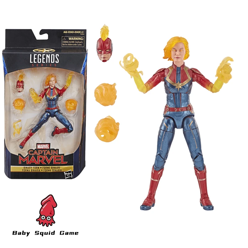 In Stock Hasbro MARVEL LEGENDS Captain Marvel 6Inches 15CM Legends Series Original Action Figure Model Toy Collection Hobby Gift
In Stock Hasbro MARVEL LEGENDS Captain Marvel 6Inches 15CM Legends Series Original Action Figure Model Toy Collection Hobby Gift