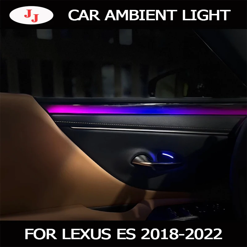 For Lexus ES 2018-2022 Dynamic shadow Decorate LED ambient light Interior door Atmosphere Lamp wheel button control
For Lexus ES 2018-2022 Dynamic shadow Decorate LED ambient light Interior door Atmosphere Lamp wheel button control