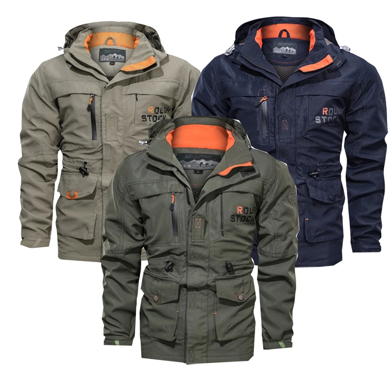 Military Tactical Jackets Outdoor Men Soft Shell Waterproof Windbreaker Army Combat Jacket Mens Camping Hooded Bomber Coats
Military Tactical Jackets Outdoor Men Soft Shell Waterproof Windbreaker Army Combat Jacket Mens Camping Hooded Bomber Coats