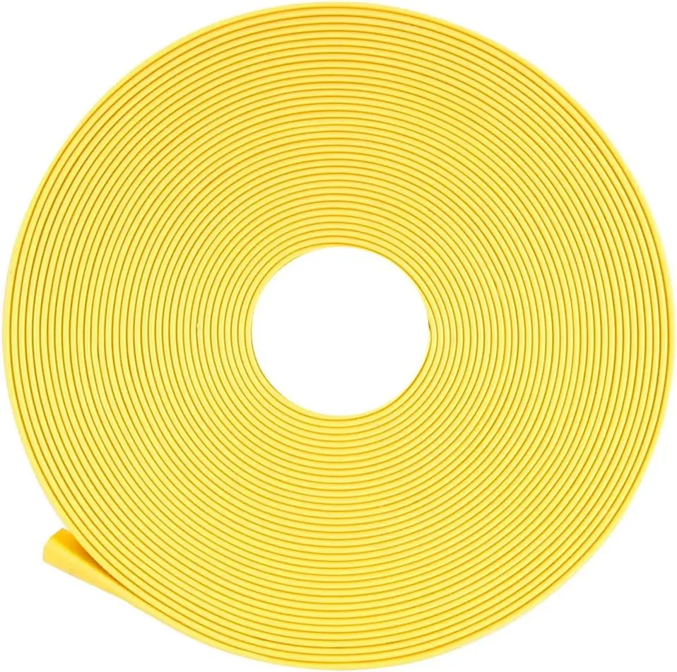 

Keszoox Heat Shrink Tubing 10mm Dia 16mm Flat Width 2:1 Heat Shrink Wrap Cable Sleeve Heat shrink Tube 5m Yellow