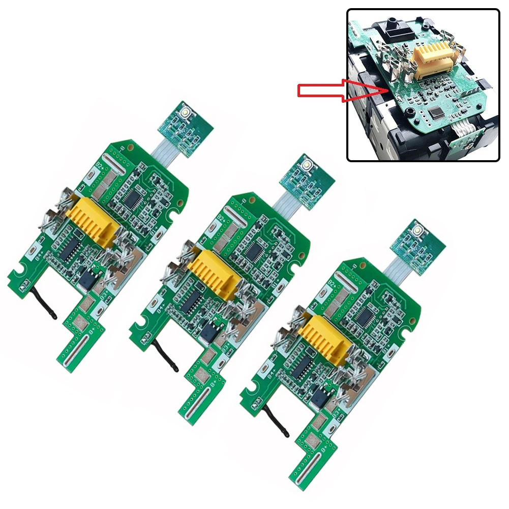 3PCS BL1830 Charging Protection Circuit Board For 18V Battery Indicator Power Tool Accessories PCB Circuit Board
3PCS BL1830 Charging Protection Circuit Board For 18V Battery Indicator Power Tool Accessories PCB Circuit Board