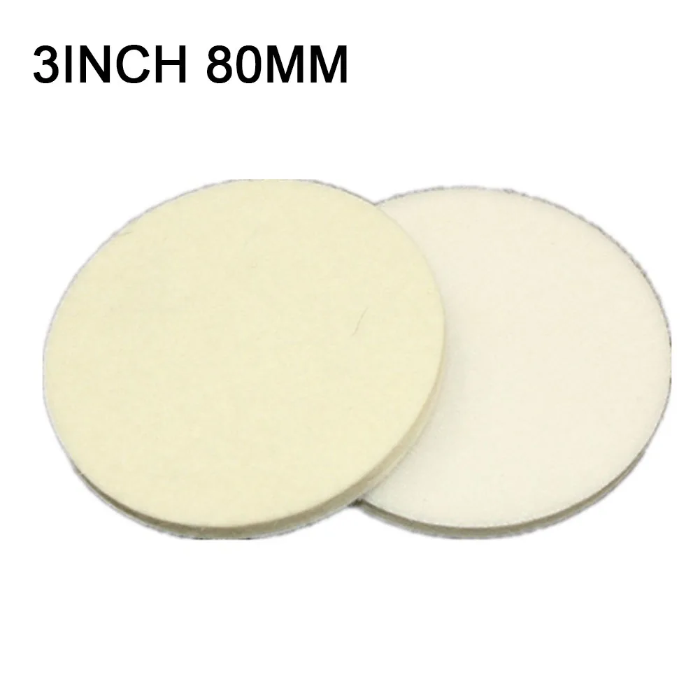 2pcs 3Inch 80mm Wool Felt Polishing Wheel Buffing Pad Grinding Discs For Jade Metal Glass Marble Ceramics Polishing Tool
2pcs 3Inch 80mm Wool Felt Polishing Wheel Buffing Pad Grinding Discs For Jade Metal Glass Marble Ceramics Polishing Tool