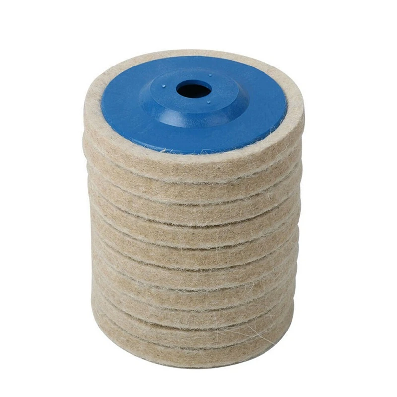 Retail 10 Pcs Angle Grinder Grinding Felt Wheel 100Mm Mirror Grinding Polishing Wheel Metal Woodworking Stone Polishing
Retail 10 Pcs Angle Grinder Grinding Felt Wheel 100Mm Mirror Grinding Polishing Wheel Metal Woodworking Stone Polishing
