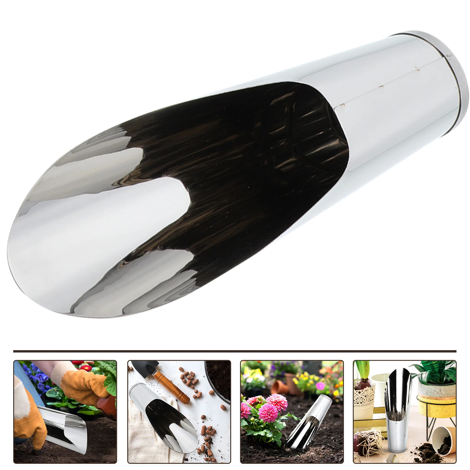 Yarnow Bonsai Soil Scoop Metal Stainless Steel Garden Hand Soil Scooper Bucket Shovel Potted Succulent Plant
Yarnow Bonsai Soil Scoop Metal Stainless Steel Garden Hand Soil Scooper Bucket Shovel Potted Succulent Plant