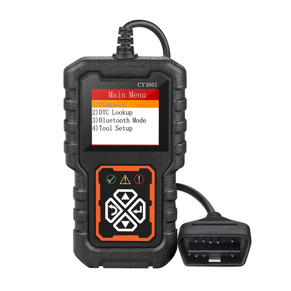 Professional Diagnostic Tool Car OBD2 Scanner Bluetooth Fault Engine System Code Reader with LCD Display for All OBDII Vehicles
Professional Diagnostic Tool Car OBD2 Scanner Bluetooth Fault Engine System Code Reader with LCD Display for All OBDII Vehicles