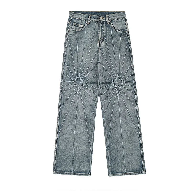 

Thug Club No Tag Denim Zipper Slim Fit Straight PANT Jeans Cotton Denim Pants Comfort Casual Jeans Size S-XXL #U52