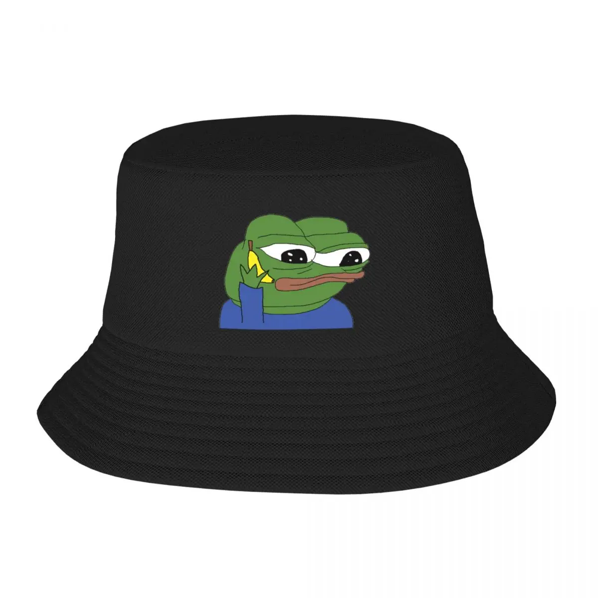 

New Banana telephone Pepe the frog helper Apu Bucket Hat Caps Streetwear Christmas Hat Woman Hat Men's