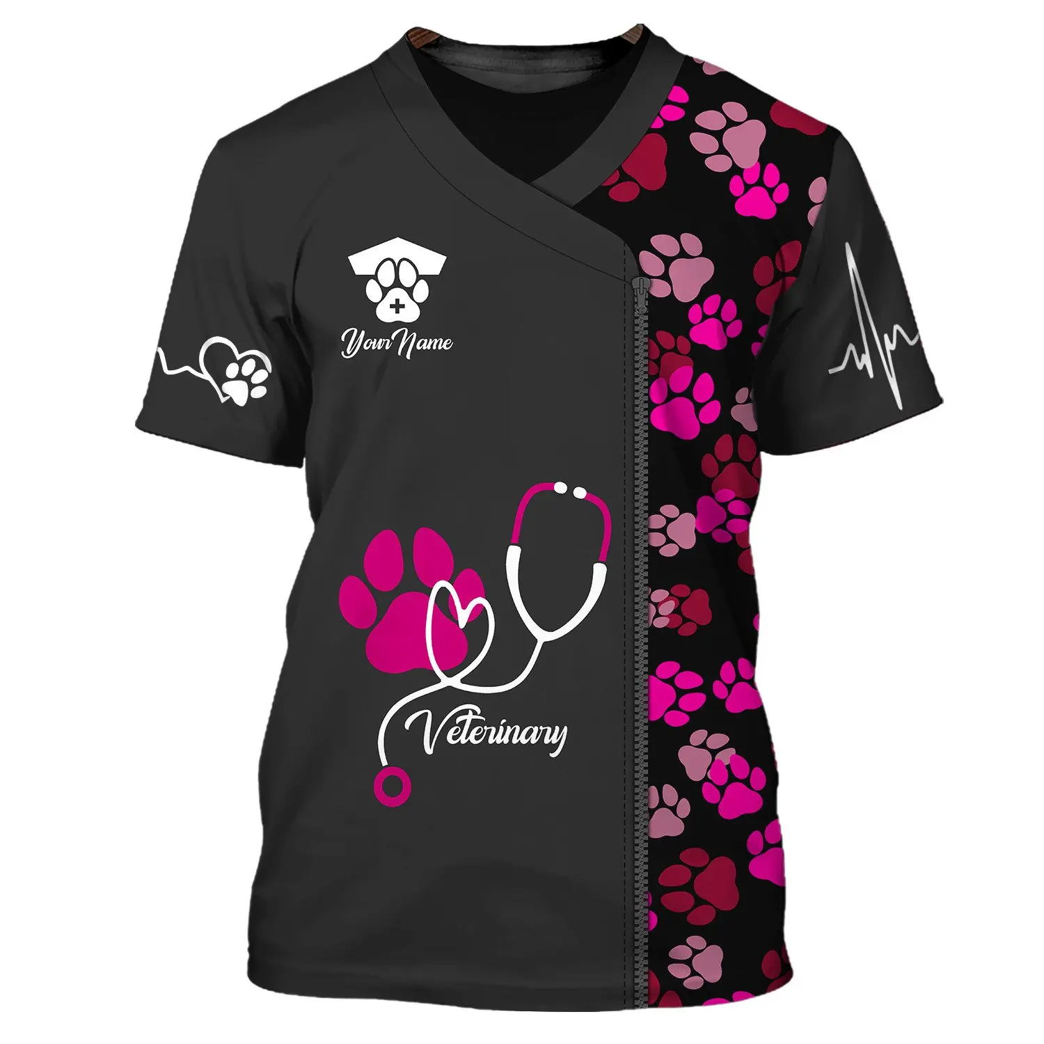 Summer Pet Dog Print Women's T Shirt Animal Doctor Uniform Casual O-neck Oversized Tees Trend Clothing Harajuku Short Sleeve Top
Summer Pet Dog Print Women's T Shirt Animal Doctor Uniform Casual O-neck Oversized Tees Trend Clothing Harajuku Short Sleeve Top