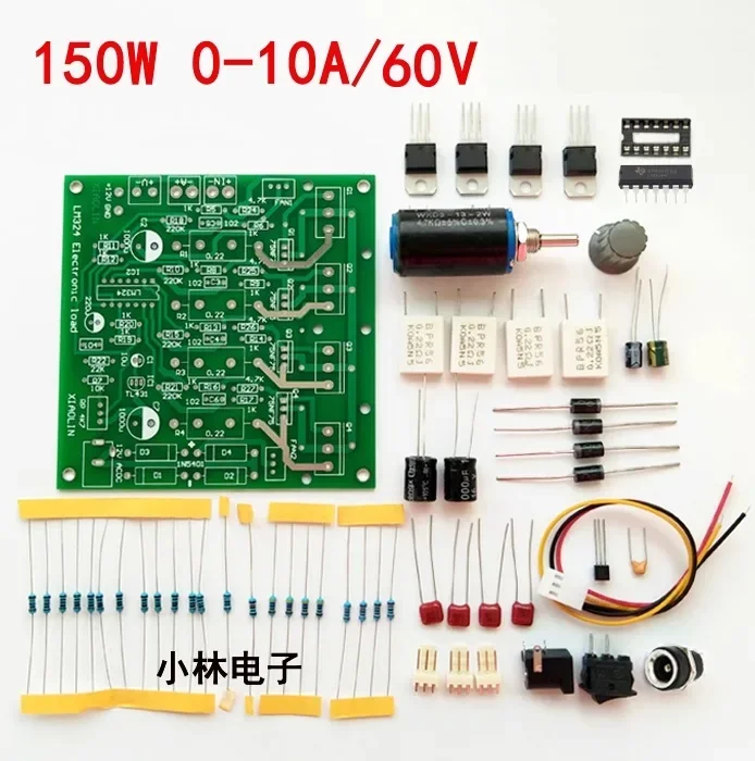 

150W 10A Constant Current Electronic Load Battery Discharge Capacity Tester Module For arduino Board Module