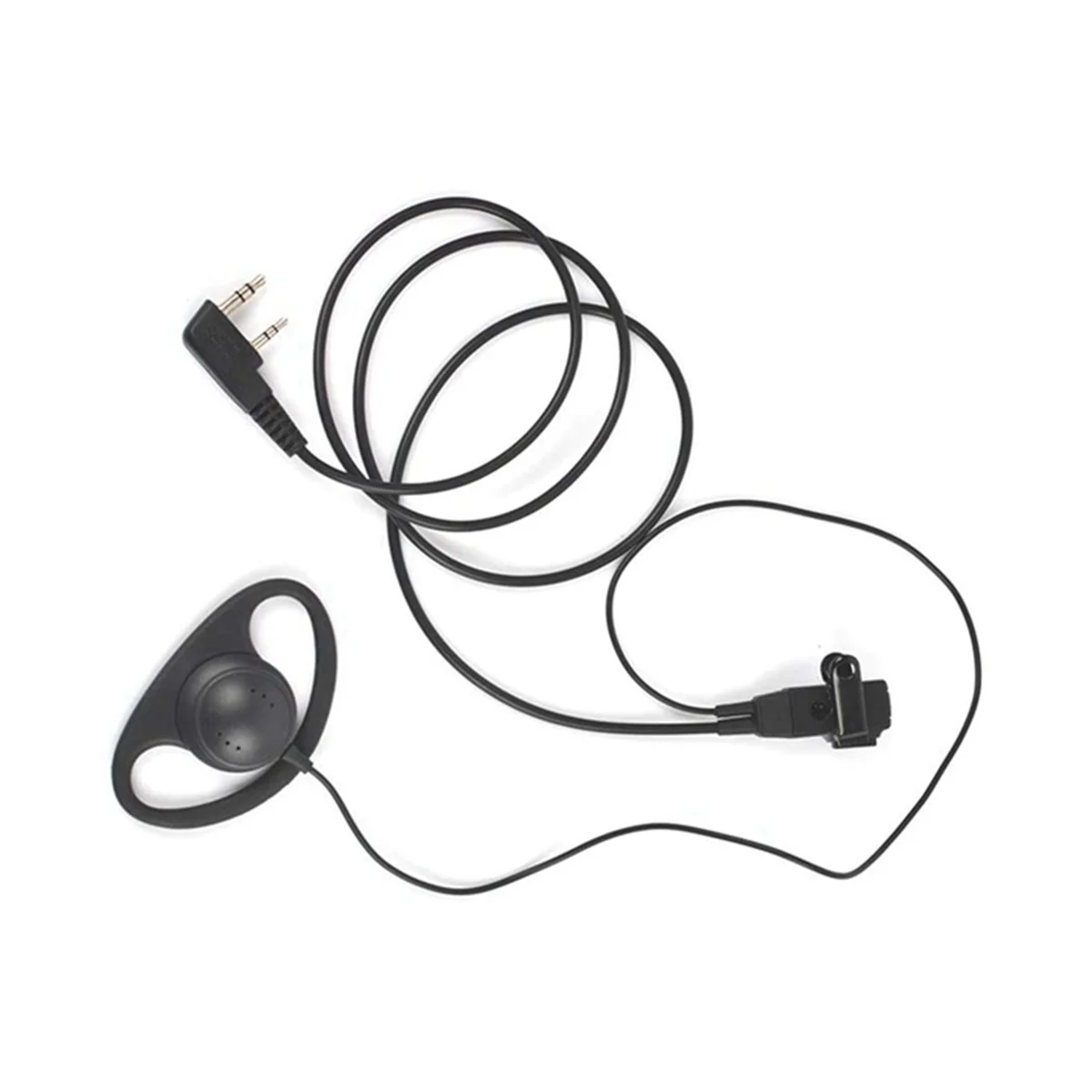 Single Wire Earpiece Headset Kit MIC PTT Mic D Shaped 2 Pin Radio Earphone Walkie Talkie Ear Hook
Single Wire Earpiece Headset Kit MIC PTT Mic D Shaped 2 Pin Radio Earphone Walkie Talkie Ear Hook