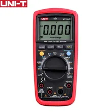 UNI-T Digital True RMS Multimeter Auto Range MeterResistance Diode Handheld Tester 6000Counts Voltmeter Temperature UT139C
UNI-T Digital True RMS Multimeter Auto Range MeterResistance Diode Handheld Tester 6000Counts Voltmeter Temperature UT139C