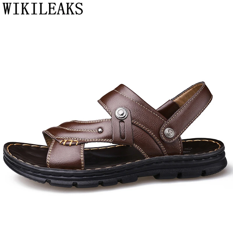 Сандалии мужские пляжные из натуральной кожи, дизайнерская модная повседневная обувь, сланцы, летняя обувь, 2024
Сандалии мужские пляжные из натуральной кожи, дизайнерская модная повседневная обувь, сланцы, летняя обувь, 2024