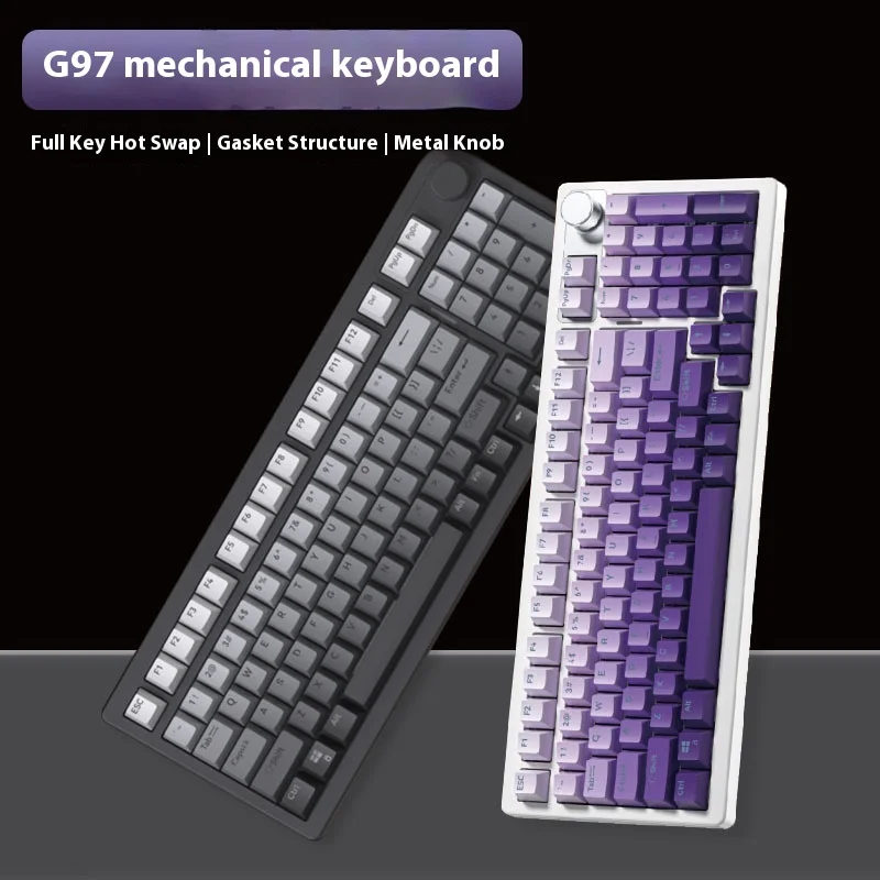 G97 Wired Electromechanical Gaming Keyboard Customized Gasket Structure Hot Full Key Pluggable Computer Wired Gaming Game Keyboa
G97 Wired Electromechanical Gaming Keyboard Customized Gasket Structure Hot Full Key Pluggable Computer Wired Gaming Game Keyboa