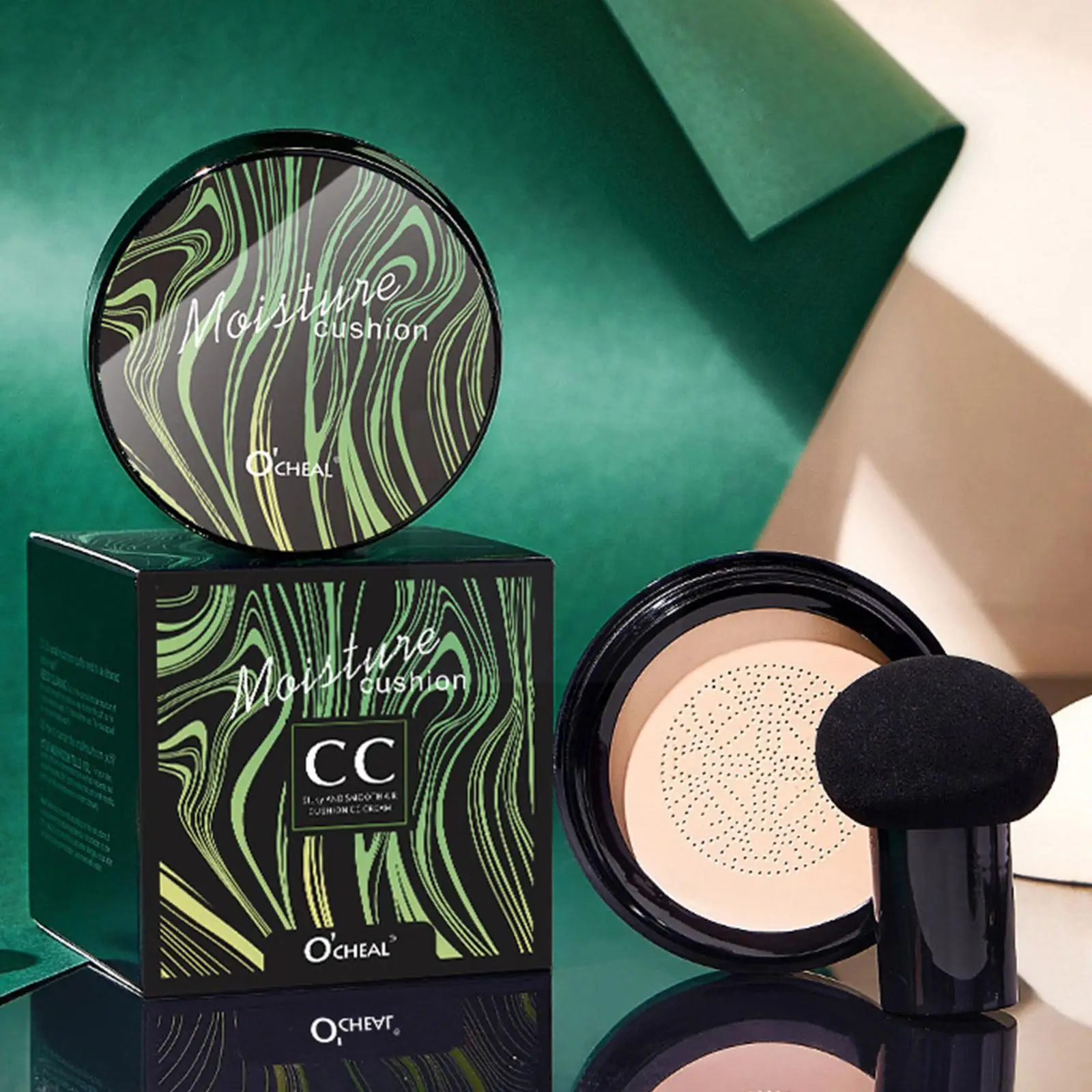 BB Cream Cushion Compact Make Up Foundation Concealer Cream for Face Cosmetics Makeup Mushroom Head Puff E1H6
BB Cream Cushion Compact Make Up Foundation Concealer Cream for Face Cosmetics Makeup Mushroom Head Puff E1H6