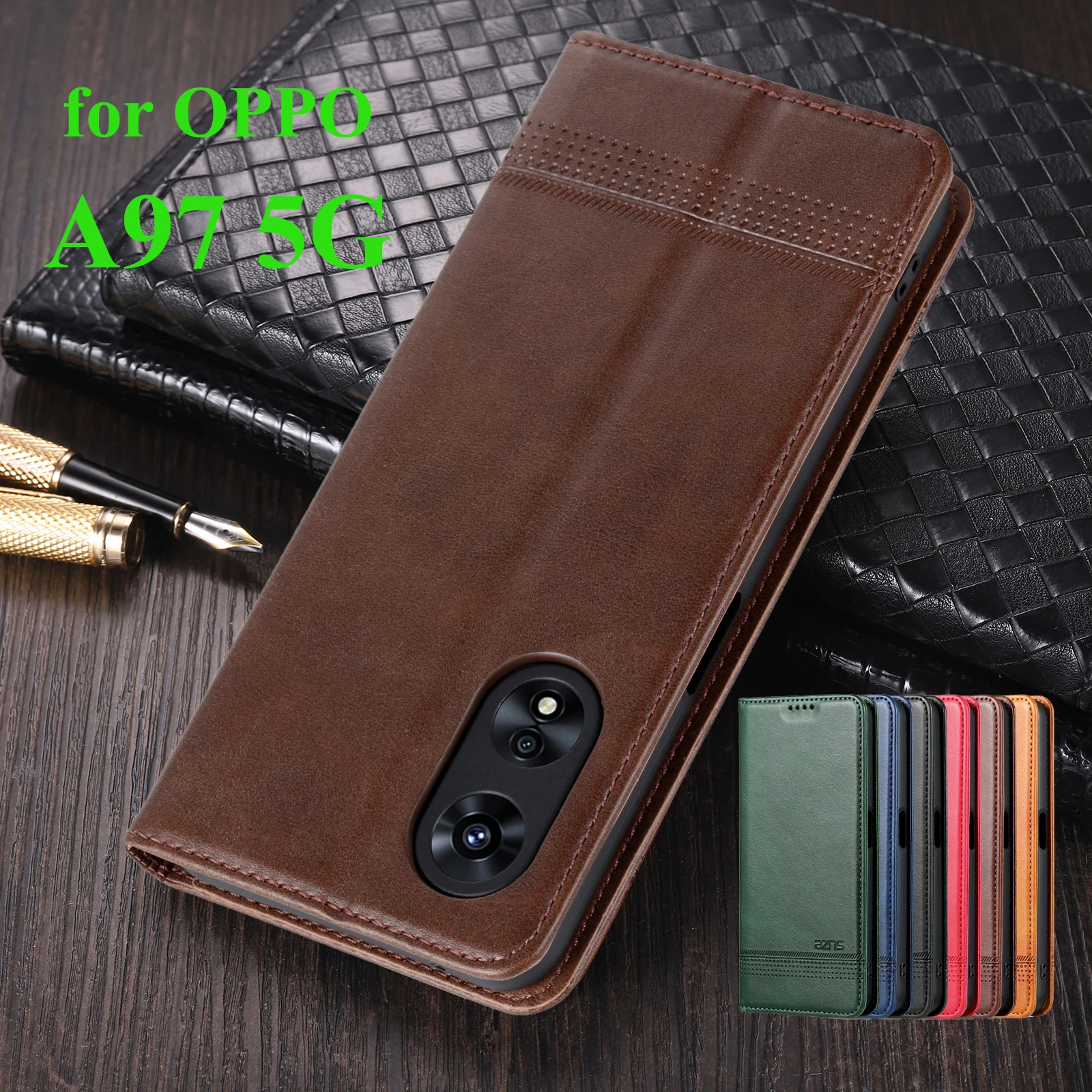 Deluxe Magnetic Adsorption Pu Leather Fitted Case for OPPO A97 5G Flip Cover Protective Case Capa Fundas Coque
Deluxe Magnetic Adsorption Pu Leather Fitted Case for OPPO A97 5G Flip Cover Protective Case Capa Fundas Coque