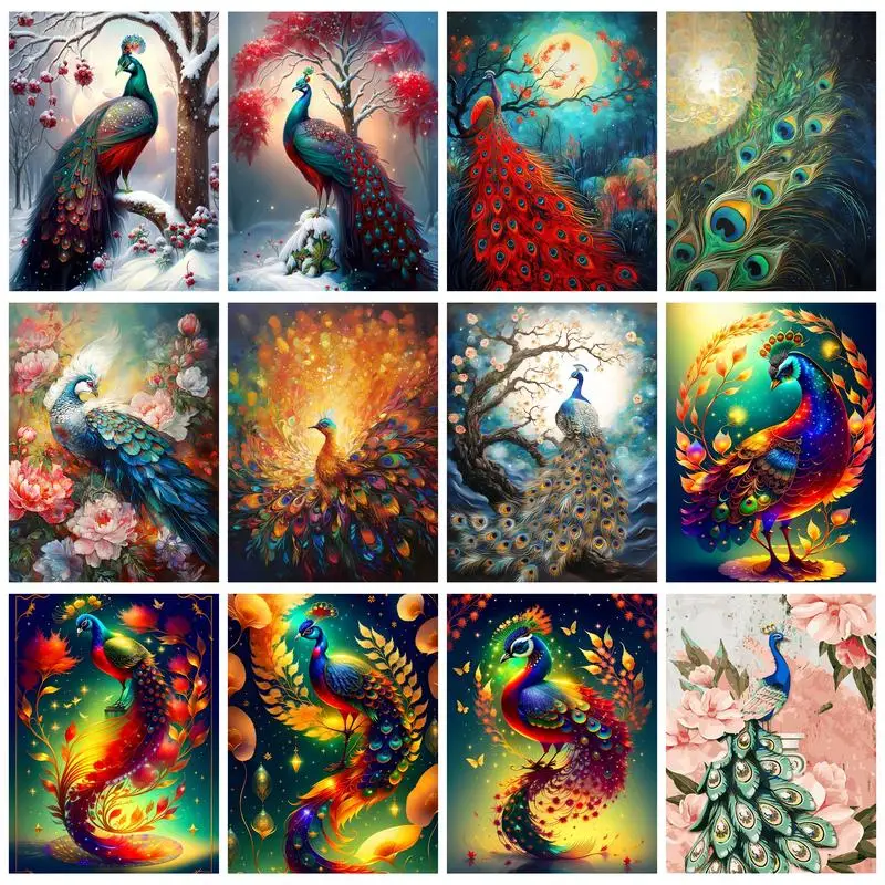 RUOPOTY Painting By Number Adults Colorful Peacock Canvas Wall Art Crafts Painting Decor Personalized Gift
RUOPOTY Painting By Number Adults Colorful Peacock Canvas Wall Art Crafts Painting Decor Personalized Gift