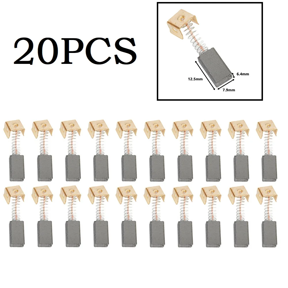 20pc Carbon Brushes 596071-00 For Angle Grinders CD105 CD110 KG915 KG725 AST6 Power Tool Carbon Brush Replacement
20pc Carbon Brushes 596071-00 For Angle Grinders CD105 CD110 KG915 KG725 AST6 Power Tool Carbon Brush Replacement