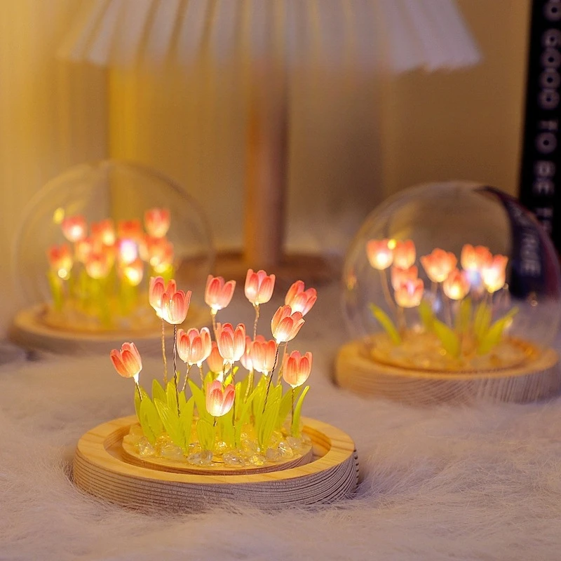 Creative Handmade DIY Material Pack Tulip Night Light Desktop Decoration Atmosphere Light Student Mother's Day Gift
Creative Handmade DIY Material Pack Tulip Night Light Desktop Decoration Atmosphere Light Student Mother's Day Gift