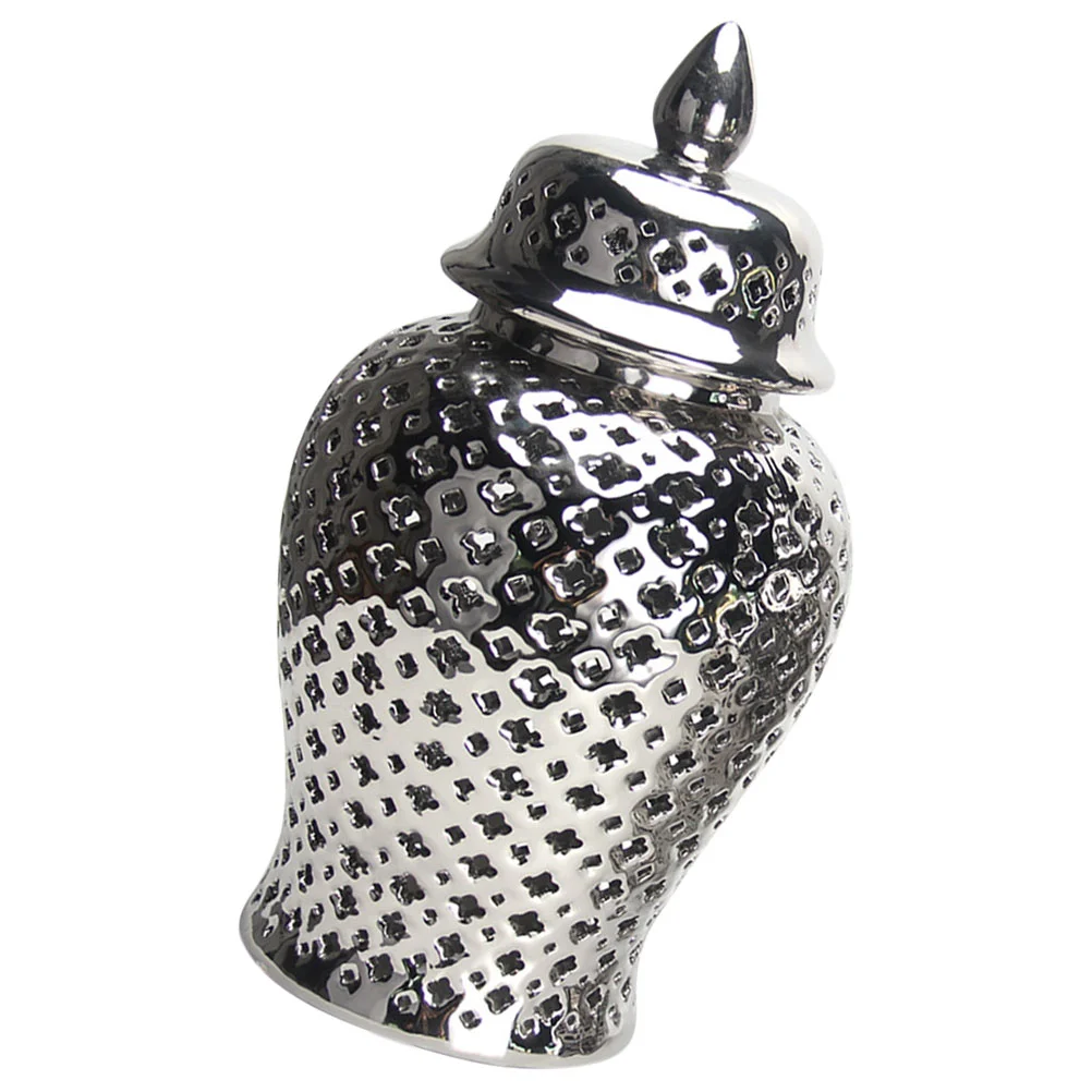 Decorative Jar Simple Model House Golden Hollow Ceramic General Work Ornament Ginger Jars Ceramics Delicate Flower Pot
Decorative Jar Simple Model House Golden Hollow Ceramic General Work Ornament Ginger Jars Ceramics Delicate Flower Pot