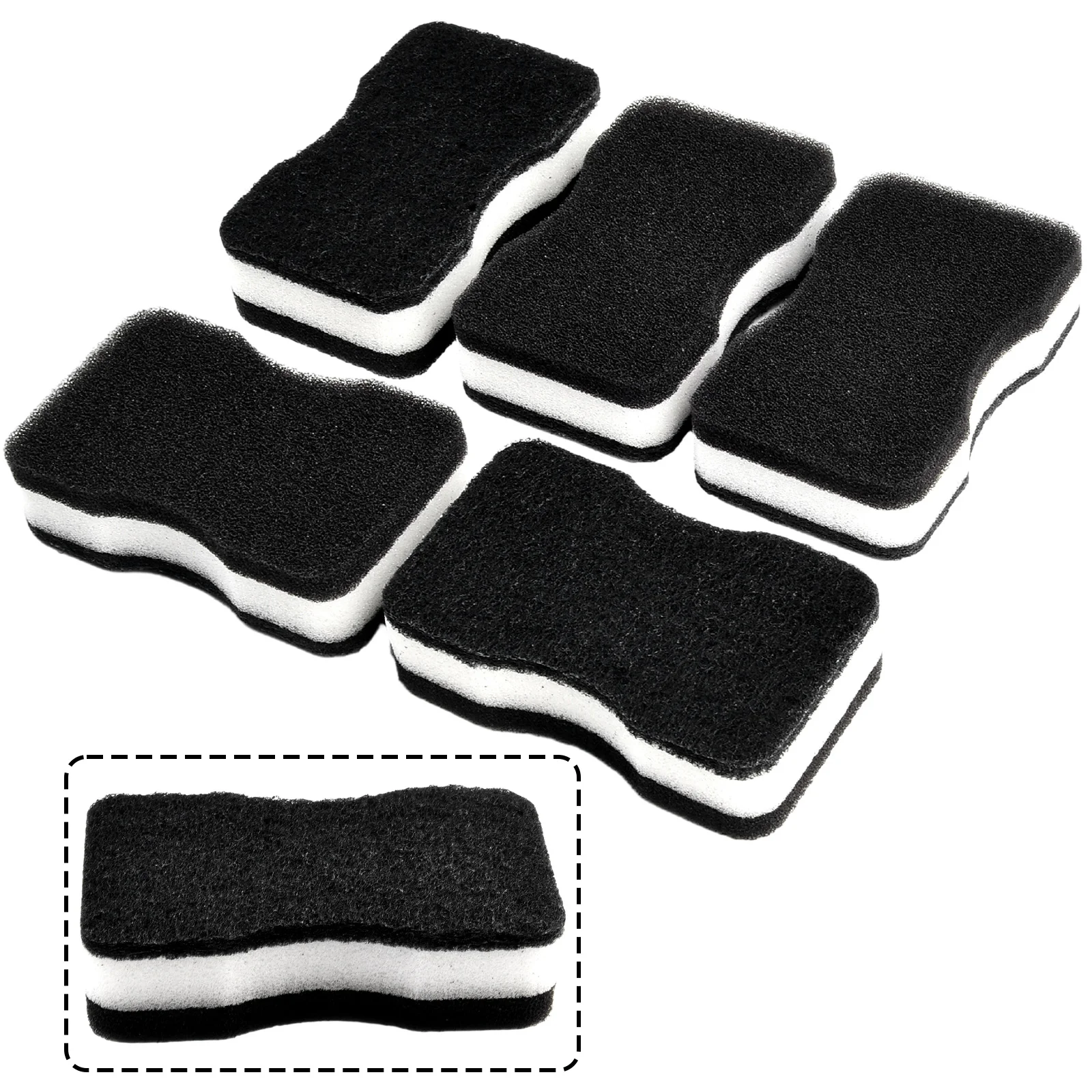5pcs New Sponge Rub Reuse Universal Versatile Wiping Tool 11x6.5x3.5cm Black Cleaning Brushes Loofah Clean Dirt
5pcs New Sponge Rub Reuse Universal Versatile Wiping Tool 11x6.5x3.5cm Black Cleaning Brushes Loofah Clean Dirt