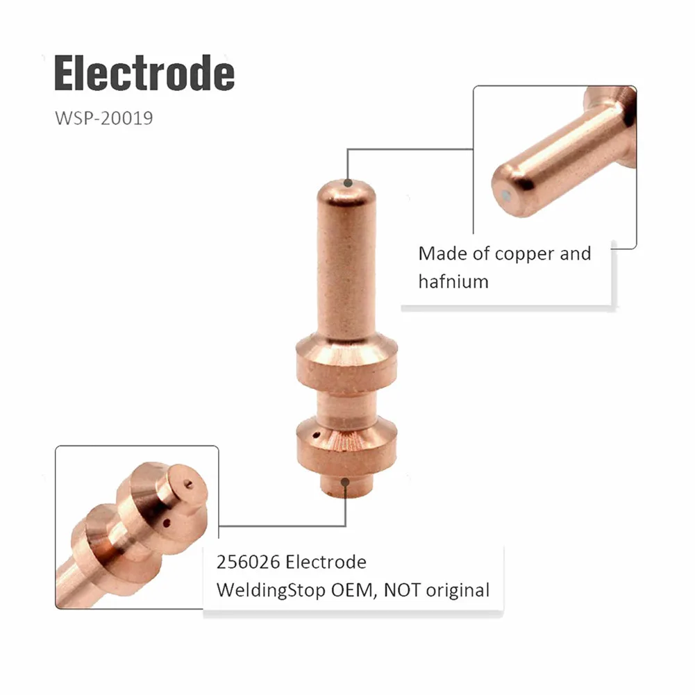 20pcs Electrodes And Tips Kit 60A Electrode 256026 Tip 249929 For Miller Spectrum 875 Auto-Line Cutter XT60 Welding Accessories
20pcs Electrodes And Tips Kit 60A Electrode 256026 Tip 249929 For Miller Spectrum 875 Auto-Line Cutter XT60 Welding Accessories