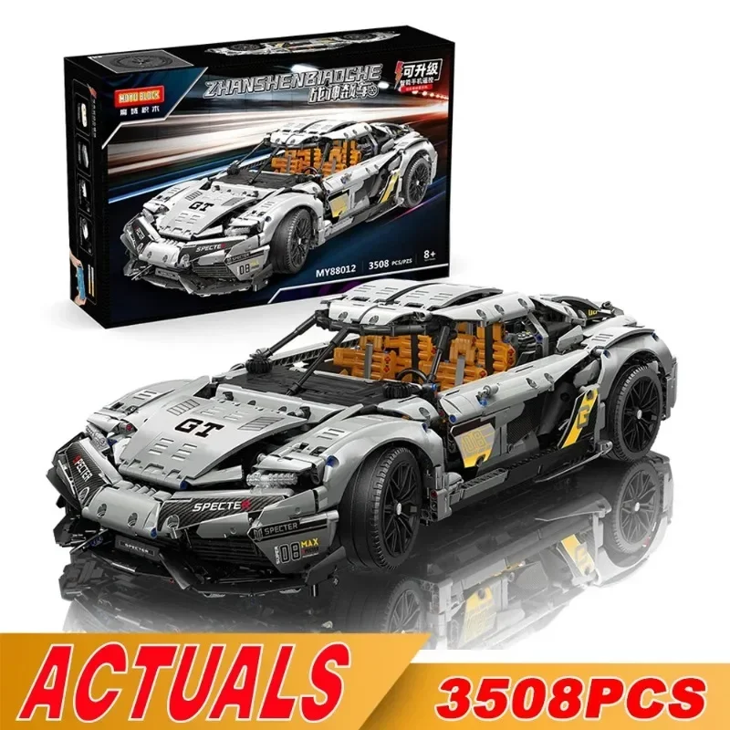Technical MOC MY88012 Sport Racing Car Supercar Model 3508PCS Building Blocks Brick Toys for Children Kids Adult Birthday Gift
Technical MOC MY88012 Sport Racing Car Supercar Model 3508PCS Building Blocks Brick Toys for Children Kids Adult Birthday Gift