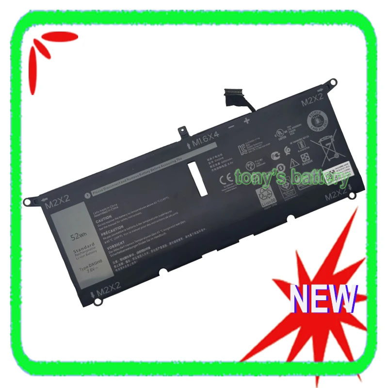 Новый аккумулятор DXGH8 для Dell XPS 13 9370 9380 7390 Inspiron 7390 2 в 1 7490 Latitude 3301 E3301 G8VCF HK6N5 H754V P82G
Новый аккумулятор DXGH8 для Dell XPS 13 9370 9380 7390 Inspiron 7390 2 в 1 7490 Latitude 3301 E3301 G8VCF HK6N5 H754V P82G