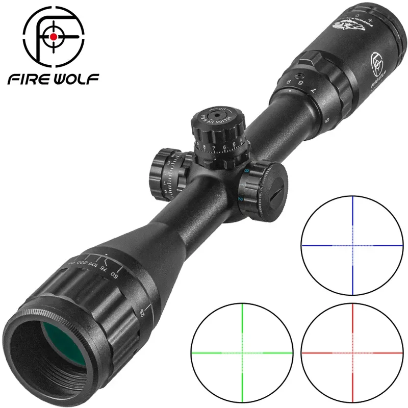 Тактический прицел FIRE WOLF 3-9X40 AOL Mil Dot, компактный оптический прицел с подсветкой, запираемый оптический дальномер
Тактический прицел FIRE WOLF 3-9X40 AOL Mil Dot, компактный оптический прицел с подсветкой, запираемый оптический дальномер