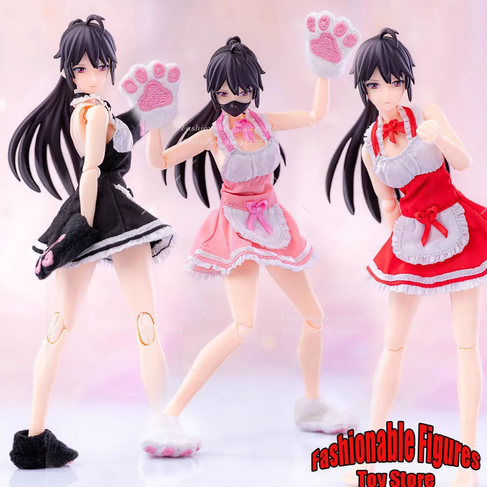 Костюм горничной HASUKI CS010 Женский, аниме платье горничной в Стиле Лолита, кукольная юбка, подходит для экшн-Фигурки 6 дюймов, 1/12 
Костюм горничной HASUKI CS010 Женский, аниме платье горничной в Стиле Лолита, кукольная юбка, подходит для экшн-Фигурки 6 дюймов, 1/12