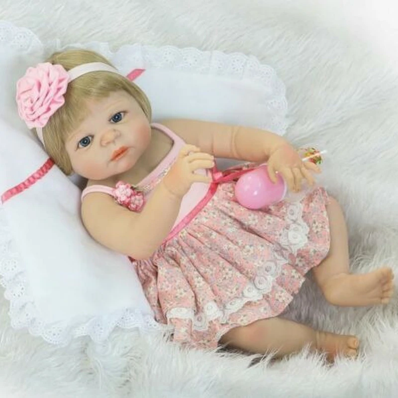 Reborn Baby Doll 57cm Full Body Silicone Vinyl Newborn Reborn Doll for Kids Toys Gifts
Reborn Baby Doll 57cm Full Body Silicone Vinyl Newborn Reborn Doll for Kids Toys Gifts