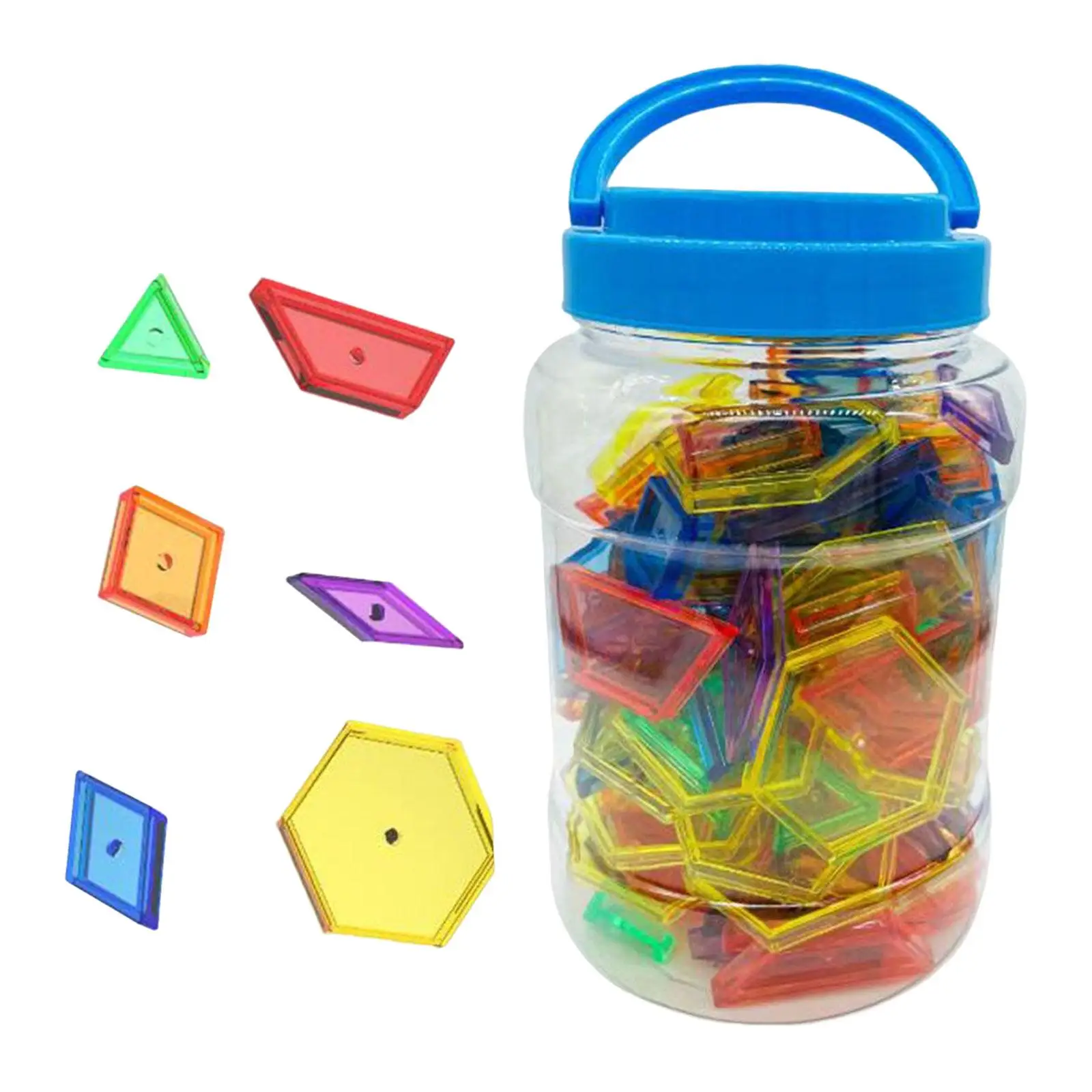 140 Pieces Preschool Pattern Blocks Transparent Math Manipulative Blocks for Games Symmetry
140 Pieces Preschool Pattern Blocks Transparent Math Manipulative Blocks for Games Symmetry