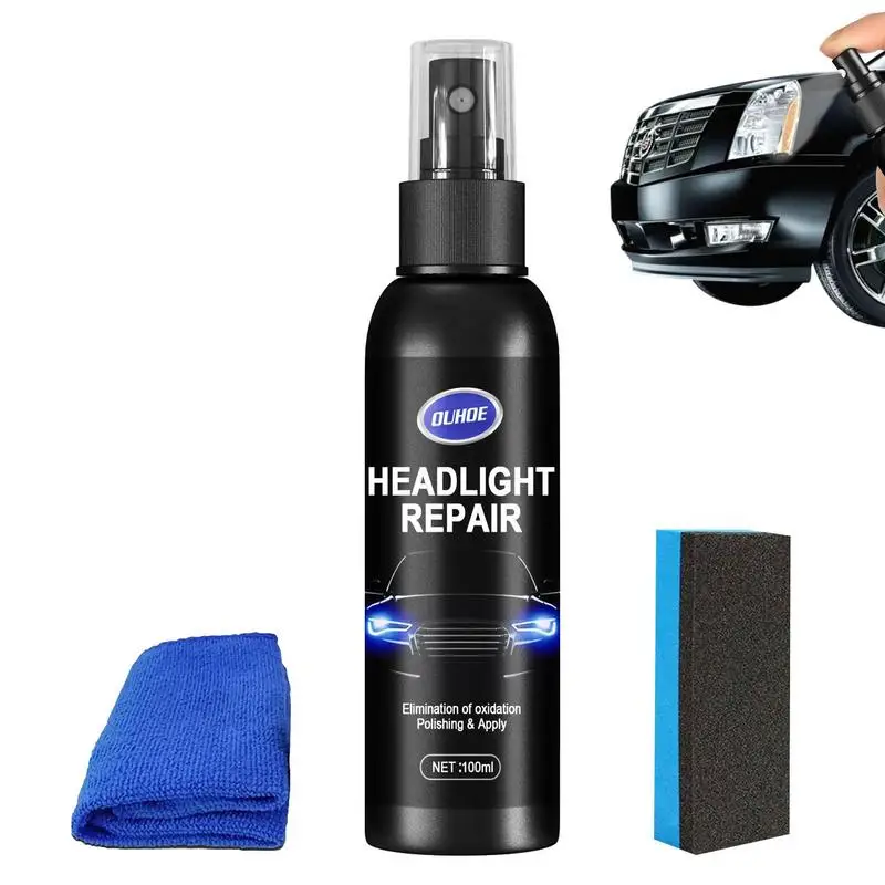 Headlight Restorer Spray 100ML Car Headlight Repair Fluid Spray Strong Adhesion Automobile Headlight Restoration Lamp Cover
Headlight Restorer Spray 100ML Car Headlight Repair Fluid Spray Strong Adhesion Automobile Headlight Restoration Lamp Cover
