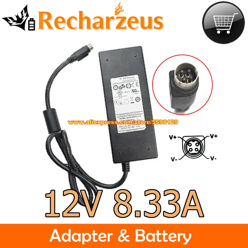 Genuine 12V 8.33A 100W XP Power AC Adapter AHM100PS12-A K13240069 10009518-A Charger For SYNOLOGY DS918 Power Supply With 4-PIN 
Genuine 12V 8.33A 100W XP Power AC Adapter AHM100PS12-A K13240069 10009518-A Charger For SYNOLOGY DS918 Power Supply With 4-PIN